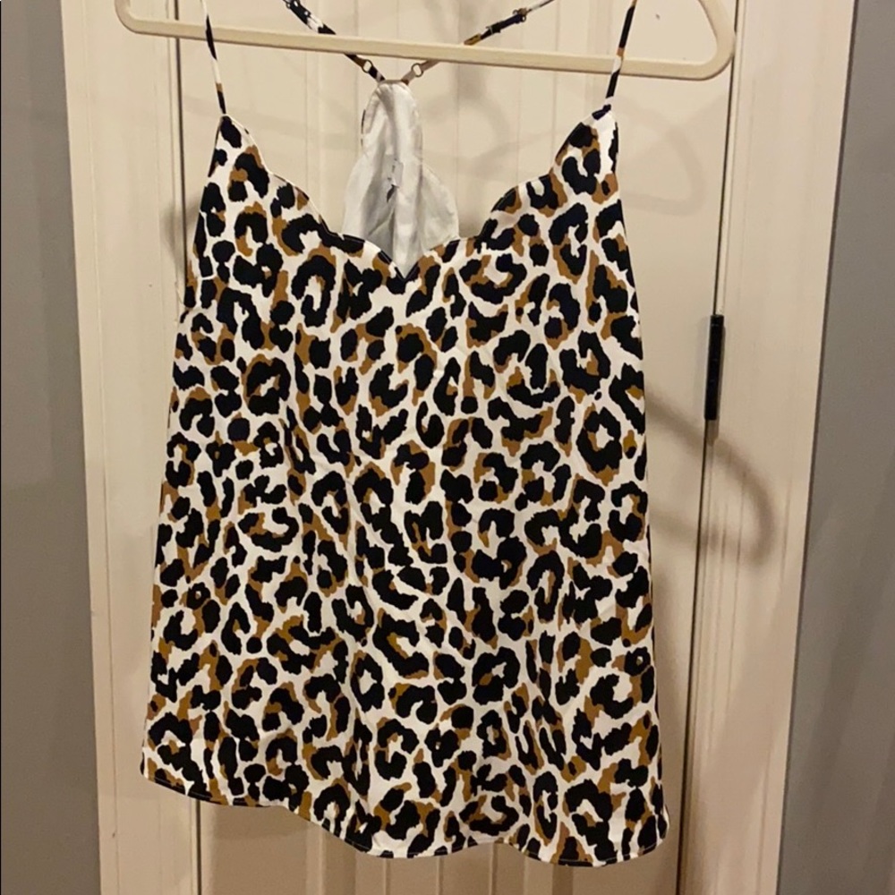 Cheetah print tank